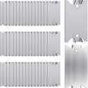 50 Pack 1.5" x 3" Anti-Nail Protection Plate Shield, Cable Protection Sleeves, Safety Nail Plates with Sharp Pointed Prongs for Wood Studs, Steel Cable Wire, Plumbing Wiring Construction