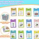 MAYAPHILOS 510 Sight Words Talking Flash Cards Cantonese and English, Trilingual Learning Flashcard Toys, Learn Cantonese and Chinese for Kids, Audible Pocket Speech for Toddlers