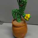 Baby Toys, Singing Talking Cactus Toy for 3-6 Year Old Toddler Boys Girls, Mimicking Repeat What You Say, Plush Cactus with Light Up Music and Amusing Songs, Funny Gag Gifts for Kids