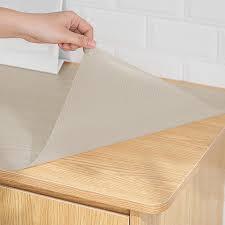 Cooyes Shelf Liners for Kitchen Cabinets, Refrigerator Liners Waterproof & Oil-Proof Kitchen Cupboard Liner Drawer Mats EVA Material Non Adhesive Fridge Liner for Shelves11.8" W x 118" L 