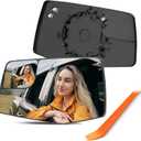 Driver Side Mirror Replacement for Chevrolet Chevy Silverado/GMC Sierra 1500 2500 3500HD Pickup, 2019 2020 2021 2022 2023, Left Side View Mirror Glass with Power Heated