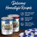 Blue Buffalo Blue's Stew Natural Wet Dog Food, Made with Natural Ingredients, Hearty Beef and Country Chicken Variety Pack, 12.5-oz Cans, 6 Count (EXP 01/09/28)