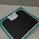 Adamson A21 Analog Scales for Body Weight - Up to 300 LB - New - Anti-Skid Rubber Surface + Large Numbers - Analog Bathroom Scale - Affordable - Durable with 20-Year Assurance - Black