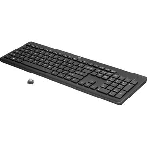 HP 230 Wireless Keyboard - Wireless Connection - Low-Profile, Quiet Design - Windows & Mac OS - Laptop, PC Compatible - Shortcut Keys & Number Pad - Long Battery Life (3L1E7AA#ABA),Black