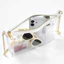 HULISEN Clear Bag for Stadium Events, Clear Purses for Women Stadium Crossbody, Transparent Handbag for Concerts & Sports Fan