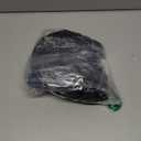 Handy Laundry Collapsible Mesh Pop Up Hamper with Wide Opening and Side Pocket - Breathable, Sturdy, Foldable, and Space-Saving Design for Clothes and Storage (Black)