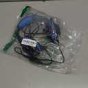 BlueFire Stereo Gaming Headset with Microphone for PS5 PS4 Xbox One Switch PC Mac  Wired Over-Ear Headphones with Surround Sound, Soft Memory Foam, Noise Canceling Mic, Light, 3.5mm Jack (Blue)