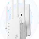 2025 WiFi Extenders Signal Booster with Dual Band 5GHz/2.4GHz, Long Range Up to 13888 sq. ft & 150+ Devices, Internet Extender WiFi Booster, WiFi Extenders Signal Booster for Home and Outdoors