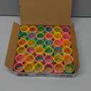 CLEVERZONE 36 Packs Spring Rainbow Magic Fidget Stress Coil Mini Springs Bulk Toys Valentine's Day Wedding Party Favor Goodie Bag Stuffers For Kids Boys Girls (Love)