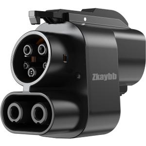 NACS to CCS Adapter, Tesla Supercharger Adapter [Max 500A, 1000V] fit for Rivian,Ford,Mustang,GM EVs,Volvo,Polestar,fit for Tesla V1/V2/V3/V4 DC