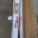 EaseLife 32 x 84 inch White Barn Door with 5.5FT Sliding Door Hardware Kit Included & Handle,Solid Wood Covered with Waterproof PVC Surface,DIY Assemblely,Easy Install,H-Frame,Fit 28-30in Wide Opening