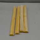 Lacaser Beeswax Taper Candles Set of 4 Pcs, 9" Long Candles for Candlesticks in Yellow, Dripless & Smokeless, Burning Time 4 Hours