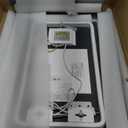 LED Bathroom Mirror, 16 x 24 Inch Anti-Fog Bathroom Mirror with Lights, Stepless Dimmable Lighted Bathroom Mirrors for Wall, Rectangle Bathroom Vanity Mirror with Front and Backlight, Vertically Only