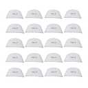 Super Protective Face Shield,Anti Fog Mask,Adult Clear Face Shield,Plastic Face Mask (20pcs-pm Filters)