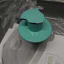 GreenLife 12" 5QT Square Electric Skillet, Glass Vented Lid, Ceramic PFAS-Free Nonstick Interior, Adjustable Temperature Control, Cool Touch Handles, Quick Even Heating, Scratch Resistant, Turquoise