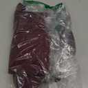 MIROL Women's Casual 2025 Long Puff Sleeve Solid Bodycon Midi Dress Ribbed Knit Oversized Pullover Sweater Dress, S