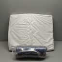  Bedsure Comfy Pet, Color: Navy Blue, Foam cushion white 28"x22"