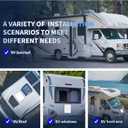 Starlink V3 Magnetic Mount for RVs - 3D Scanned, Strong Magnetic Hold for Secure and Easy Installation