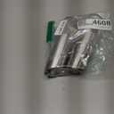 CIRCLE JOY Rechargeable Gravity Electric Salt and Pepper Grinder Set, Stainless Steels Salt and Pepper Mills with LED Light, No Battery Needed, Adjustable Coarseness, Washable 135ml Container, Silver