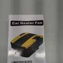 Car Heater, Portable Car Heater, Quickly Melt Frost & Clear Fog on Windshield, 12V Car Defroster Windshield Heater, with 360 Rotation, Cigarette Lighter Plug in for All Car (Blue)