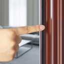 33Ft Weather Stripping, Weather Stripping Door Seal for Door Frame/Window Seal, D Shape Door Seal Strip Self-Adhesive Backing Seals Large Gap (from 5/16 inch to 11/20 inch)