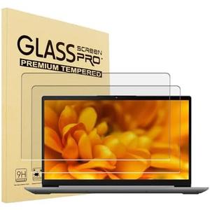 i-Tensodo 2 Pack Tempered Glass Screen Protector for 15.6" Lenovo IdeaPad 1/1i, IdeaPad 3,IdeaPad 5/5i, Yoga 7 7i 15.6, Flex 5 15.6, Legion 5 15.6, Thinkpad 15.6 Inch Aspect Ratio 16:9, 9H