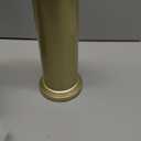 Gold Toilet Brush and Holder Set, Stainless Steel Toilet Brush for Bathroom,Heavy Duty Gold Toilet Bowl Brush and Holder,Deep Cleaning Modern Toilet Cleaner Brush -Space Saving, Covered Brush, Durable