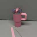 14 oz Tumbler for kids with Detachable Flip Straw Lid and handle, 100% Leak Proof 14 oz mini cup, Stainless Steel Vacuum Insulated Tumbler, Wide Mouth Easy to Clean, Keep Cold or Hot (Pink)