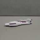 Automatic Curling Iron,Rotating Curling Iron with 4 Temperature,Automatic Shut-Off, Anti-Scald, Fast Heating for Hair Styling,Lightweight for Travel(1.25 Inch, White)