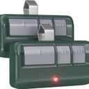 2 for Chamberlain LiftMaster Craftsman Garage Door Opener Remote 893LM 893Max 971LM Universal, Green