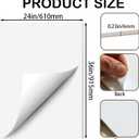 Self Adhesive 24x36 Foam Board 4 Pack, 0.23 Inch Thick Foam Core Board, Large Free Mounting Poster Boards for Projects, Display Boards for Crafts, Paintings Prints, Art, Presentation, White