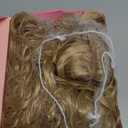 Curly Hair Toppers For Women with Thinning Hair Synthetic 6.5x6.5 Ladies Wiglets Full Coverage Blonde Topper Perfect for Daily, Holiday, Style (20 Inch)