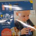 The First Years Squeeze & Sip Toddler Straw Cups - Squeezable Transition Sippy Cup with Silicone Straw - Toddler Feeding Supplies - Blue/Yelllow/Red - 7 Oz - 3 Count - Ages 6 Months and Up (Small)