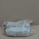 TECHMILLY Soft Fluffy Chenille Bathroom Rugs, Non Slip Absorbent Bath Mats for Bathroom, Washable and Quick Dry, Khaki, 17" x 24"