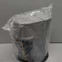 Horavie Mini Single Serve Coffee Maker for K Cup and Ground Coffee, Fast Brew One Cup Coffee Machine with Descaling Reminder and Water Window, 6 to 12 oz. Brew Sizes, Grey