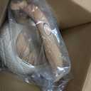 Tea Kettle Stovetop Teapot, 2.5 Quart Loud Whistle Food Grade Stainless Steel and Smooth Wood Pattern Handle, Sophisticated Look for Hiking, Picnic, for Tea, Coffee Milky White