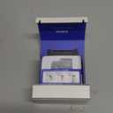 WUBEN G5 Rechargeable EDC Flashlight, 400 Lumens Dual Light Sources Mini Flashlight with RGB Light, Portable Flat Pocket Flashlights, Magnetic Keychain Flashlight for Outdoor Home Emergencies (Black)