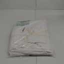 JIYUAN 100% Washed Cotton Duvet Cover Set 3 Pieces Super Queen, 1 Duvet Cover 90x98 Inches(Comforter Not Included) and 2 Pillowcases,Linen Feel Bedding Set Comfy and Breathable, Off White