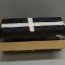 SPACELEAD Slim Storage Cart 4 Tier,Bathroom Organizer Rolling Utility,Mobile Shelving Unit Slide Out for Office, Kitchen, Laundry Room & Narrow Places,Black