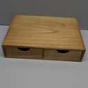 Wooden K Cup Organizer Coffee Pod Storage Box, Coffee Pods and Tea Organizer Holder, K Pod Drawer Coffee Maker Machine Stand, Organizador De Cafe, Kcup Drawer Organizer Under Brewer, 30 Pod Capacity