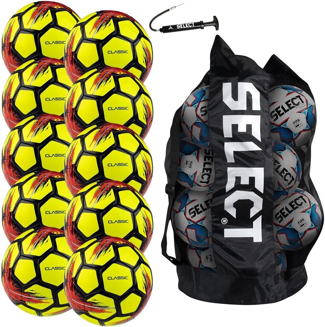 SELECT Classic Soccer Ball (3, Yellow V21 - 10-Ball)