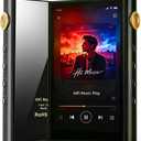 Hi-Res Music Player MP3 with Android - Dual ESS9018Q2M DAC Chips, 13H Playtime Bluetooth 5.2 WiFi USB Digital Audio Player, 4.4mm Balanced Output, Supports ISO/DTS/DSD512
