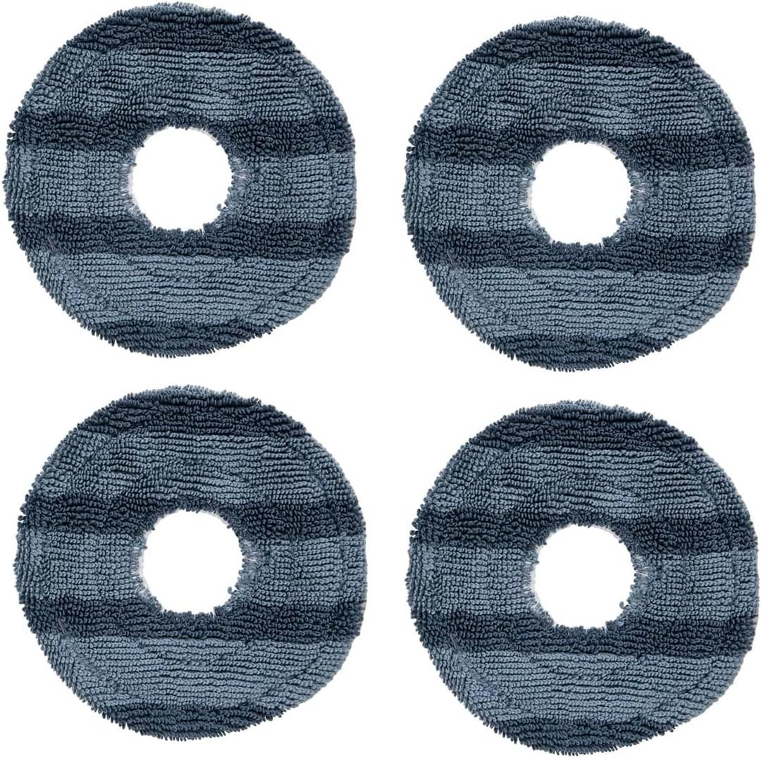 Mop Pads Compatible with Eufy Omni C20 Robot Vacuum Cleaner, 4 Pack