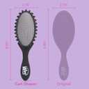 Wet Brush Curl Shaper Detangler Brush, Black, Curl Defining for Curly and Coily Hair Types, IntelliFlex Bristles Detangle for Frizz-Free Shaping, Made for Women, Men & Kids