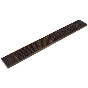 Winco Bar Mat, 27 by 3.25-Inch, Brown