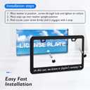 in This car,we Listen to Taylors Version License Plate Frame for Car Decorative Accessories Stainless Steel License Plate Cover for Women Auto Decoration for USA Canada License Plate Holder 12x6 Inch