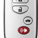 Smart Key for Toyota Camry Avalon 2006-2009, Alliskeys Key Fob Fit for HYQ14AAB 271451-0140 89904-06041 89904-33181 Gray