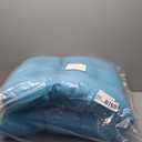 2 Pcs Outdoor Indoor High Back Chair Cushions Tufted Pillows Splash Proof Fade Resistant Replacement Patio Furniture Rocking Chair Cushions with Ties44.5 x 22.5 x 5 Inches (Lake Blue)