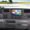 Android 13 Double Din Car Stereo Radio for 1999-2004 Ford F250 F350 Super Duty 7" Touch Screen Head Unit Car Stereo w/Wireless Carplay Android Auto GPS Bluetooth WiFi FM RDS SWC Backup Camera,2+32G