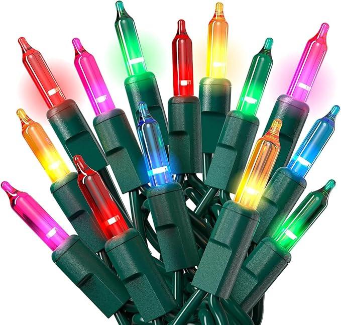 Prextex 50 ultra-bright Lights indoor/outdoor , Connect up to 10 strings,End-to-end , Light Length : 9.1 ft. (2.77M), Total length: 10.4ft(3.16M) Prextex 50 ultra-bright Lights indoor/outdoor , Connect up to 10 strings,End-to-end , Light Length : 9.1 ft. (2.77M), Total length: 10.4ft(3.16M)